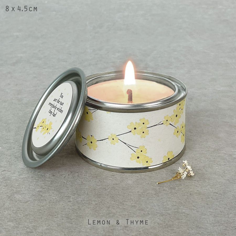 Tin candle-You are nan