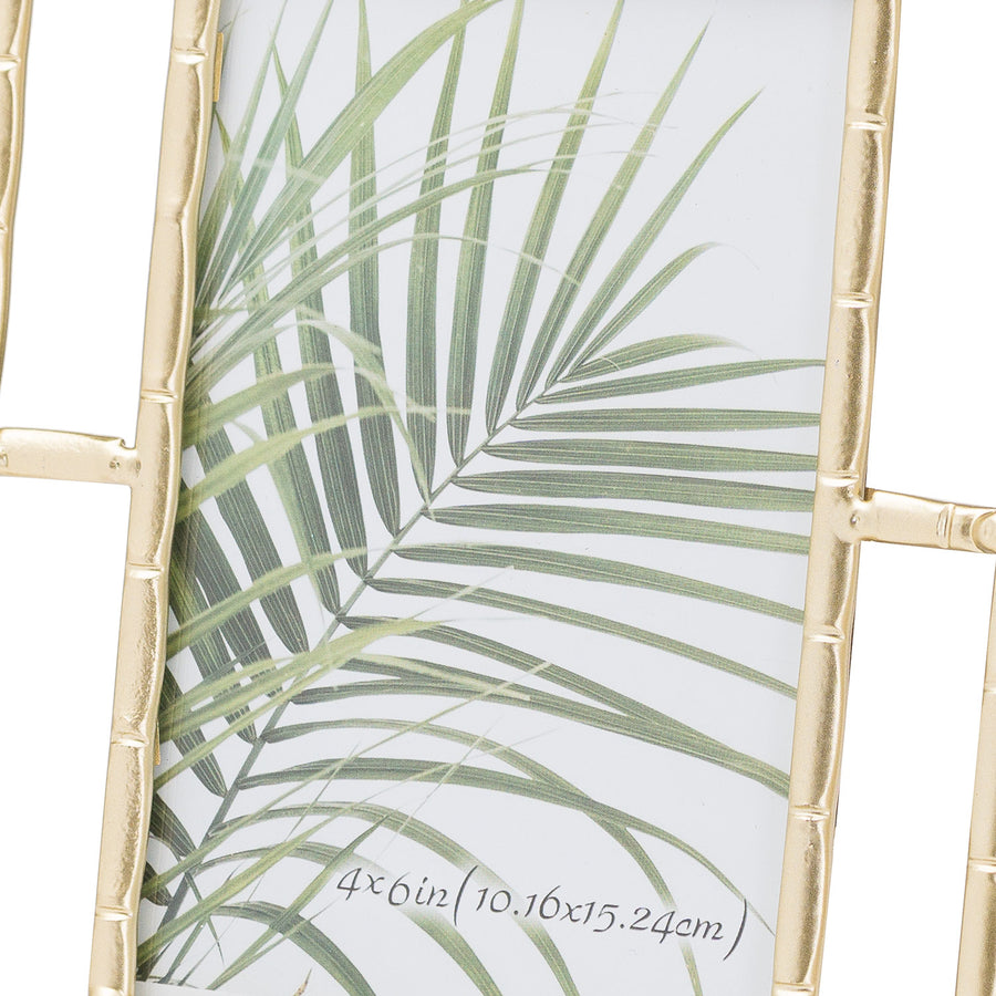Gold Open Edge 4x6 Photo Frame