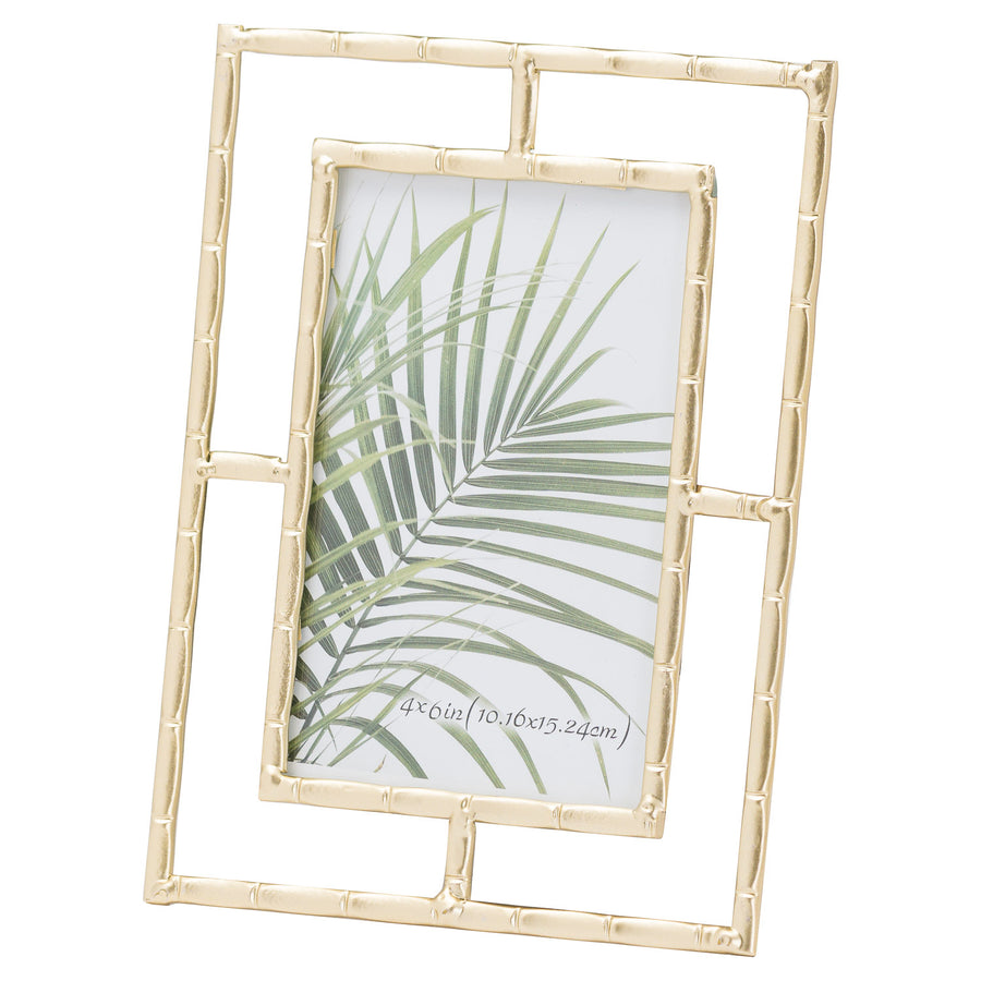 Gold Open Edge 4x6 Photo Frame