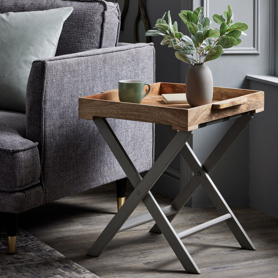 Nordic Collection Grey Large Butler Table