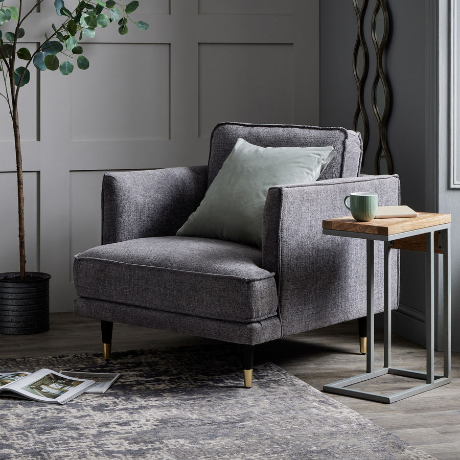 Nordic Collection Grey Sofa Table