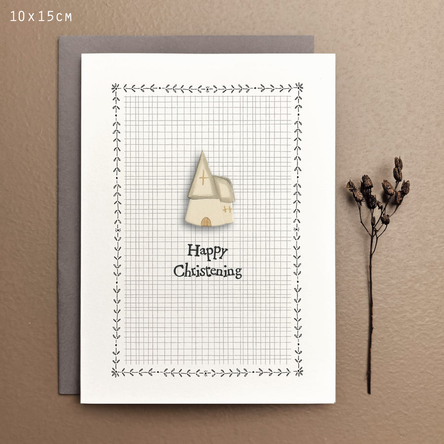 Happy Christening Greeting Card - East of India