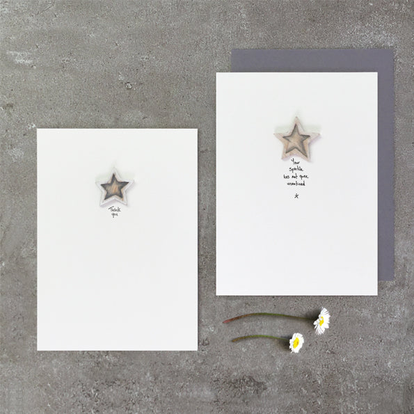 Thank you Greeting Card - East  of India