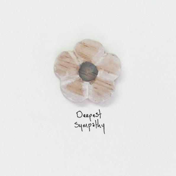 Woodland card-Deepest sympathy