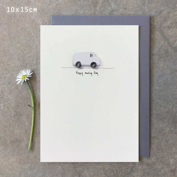 Woodland card-Happy moving day