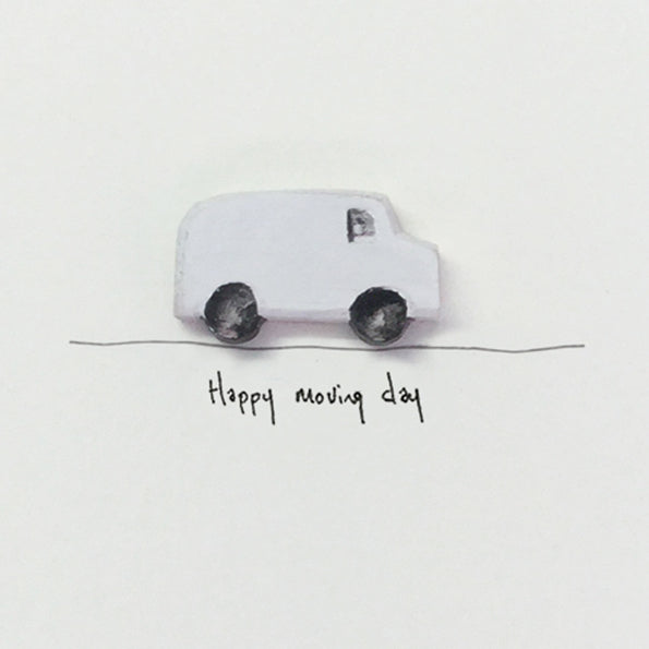 Woodland card-Happy moving day