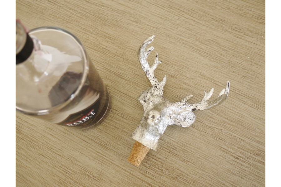 Stag Bottle Stopper