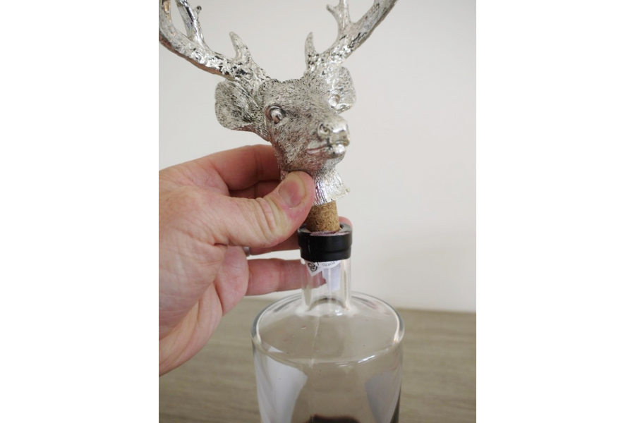 Stag Bottle Stopper