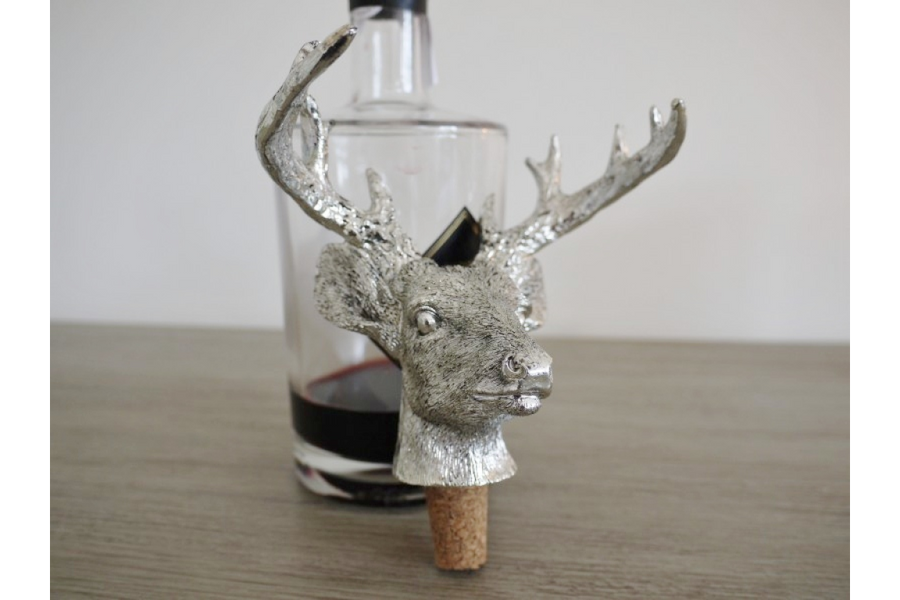 Stag Bottle Stopper