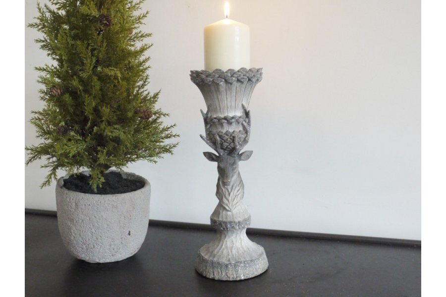 Stag Candle Holder (Small)