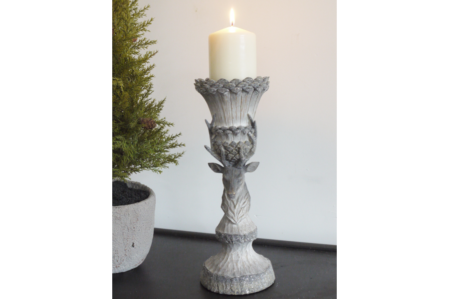 Stag Candle Holder (Small)