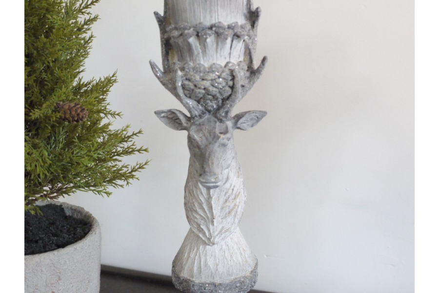 Stag Candle Holder (Large)