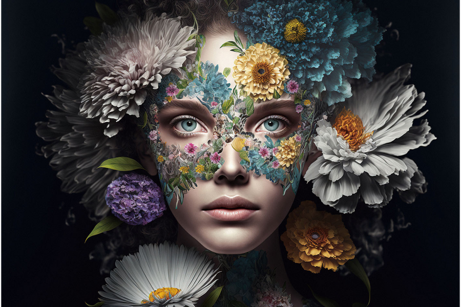 Lady Wall Art