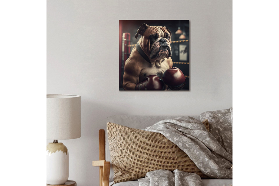 Bulldog Wall Art - Mini