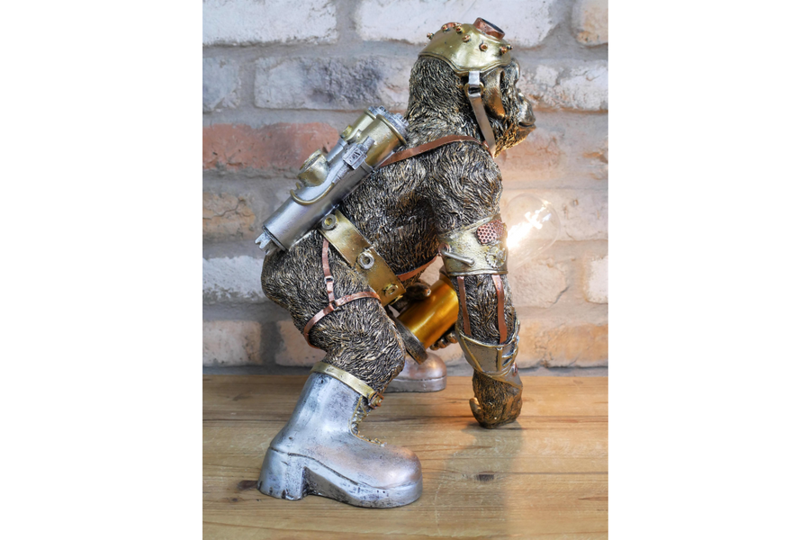 Steampunk Monkey Light