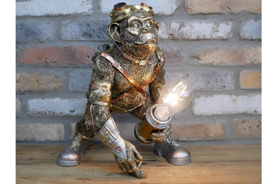Steampunk Monkey Light