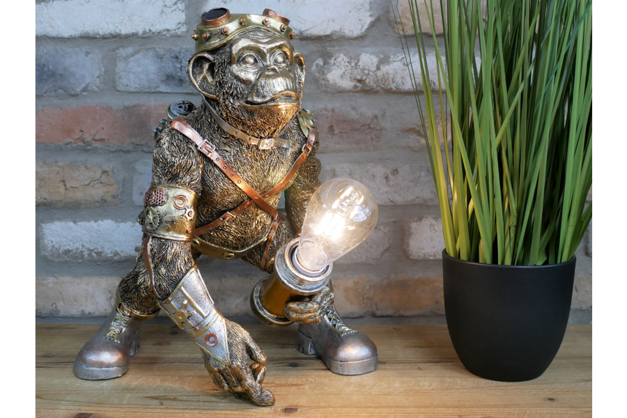 Steampunk Monkey Light