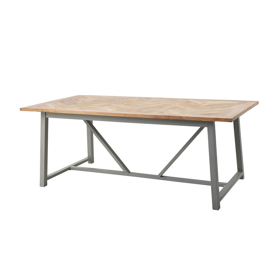 Nordic Collection Grey Dining Table